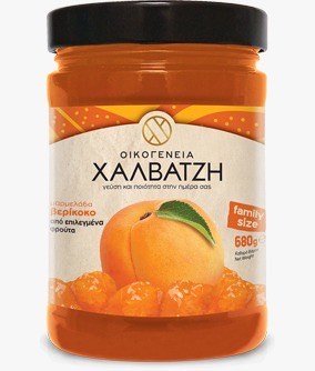 Halvatzis Apricot Jam 6x380g