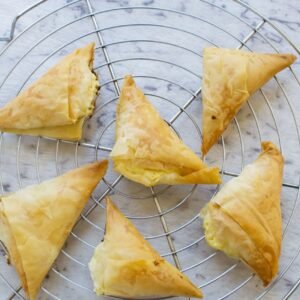 Mini Triangular Feta Cheese Pie approx 127pcs x 50-60g/ 7kg