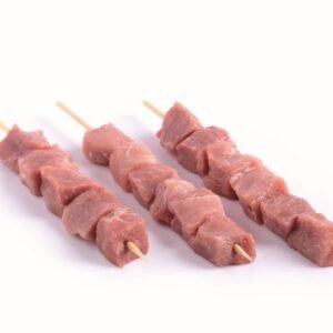 Pork Souvlaki Handmade Marinated 100g (Frozen) 5kg